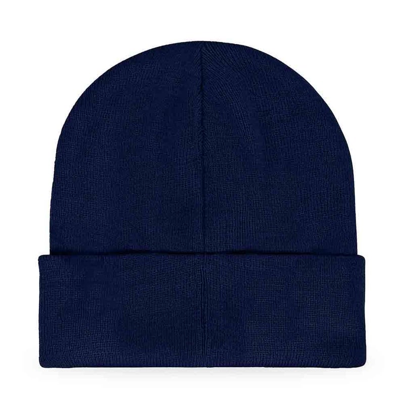 DALIX 12" Unisex Knit Beanie in Navy Blue - Image 5
